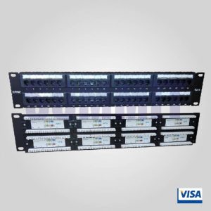 Patch Panel 48 Puertos Cat 6