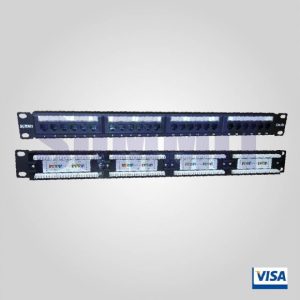 Patch Panel 24 Puertos Cat/5E