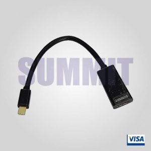 ADAPTADOR MINI DISPLEY PORT MACHO A HDMI HEMBRA C/Cable 15,Ctms.
