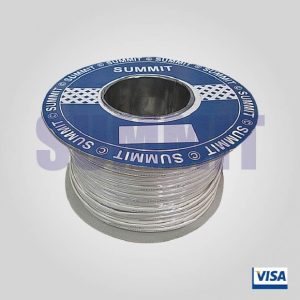 CABLE TELEFONICO DE 4 HILOS PLANOS 300 Mt CREMA